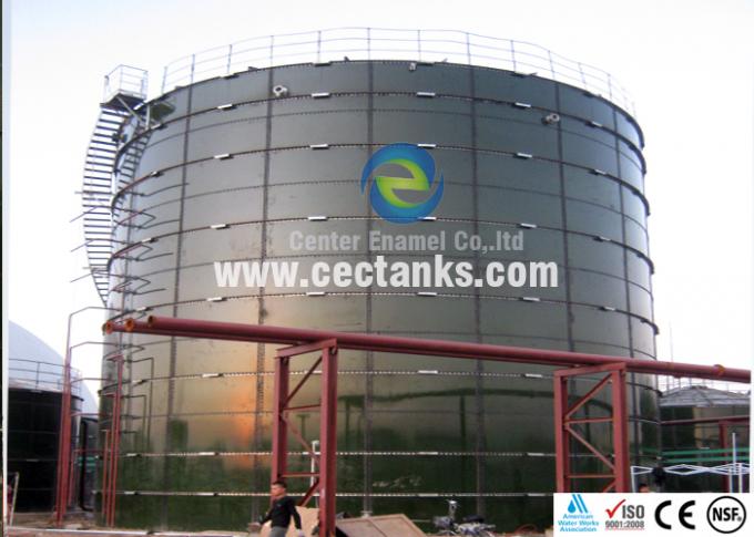 Çelikten Şeffaf Şeffaf Endüstriyel Su Tankları / 10000 galon çelik su tankı 0