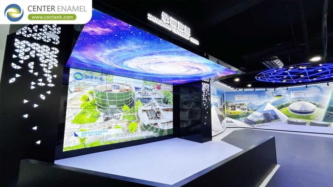 hakkında en son şirket haberleri Center Enamel'in Yeni Üretim Üssü Büyük Açılış: Boltlu Tank Endüstrisinde Öncü Yenilik  11