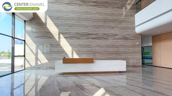 Center Enamel'in Yeni Üretim Üssünün Açılışı Yüksek Kaliteli Çevre Ekipmanlarını Yeni Yüksekliklere Yükleyecek 1
