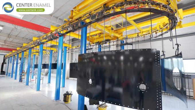 Center Enamel'in Yeni Üretim Üssünün Açılışı Yüksek Kaliteli Çevre Ekipmanlarını Yeni Yüksekliklere Yükleyecek 3