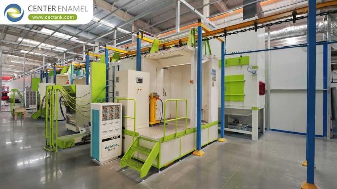 Center Enamel'in Yeni Üretim Üssünün Açılışı Yüksek Kaliteli Çevre Ekipmanlarını Yeni Yüksekliklere Yükleyecek 4