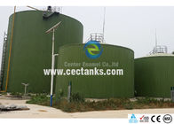 Atık su depolama için yüksek korozyona dayanıklı cam füzed çelik tanklar