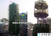 Camlı emayeli çelik endüstriyel su tankları Hava durumuna dayanıklılık