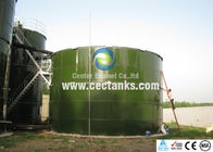 Camlı erimiş çelik çamur depolama tankı / 200 000 galonluk su tankı