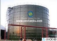 Çelikten Füzyonlu Genişletilebilir Cam Anaerobik Digester Tankı ISO 9001 2008