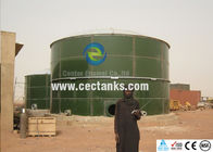 Pvc membranlı çelik anaerobik reaktör, su arıtma tesisi için biyogaz depolama tankı üretiyor.