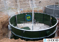 Atık su arıtma için çeliğe füzelenmiş cam atık su depolama tankları