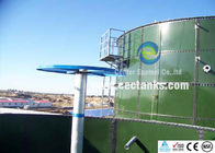 Endüstriyel cam kaplı su depolama tankları 100 000 / 100k galon dayanıklı uzun kullanım ömrü