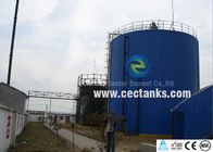 Karanlık mavi süzme cam kaplı su depolama tankları ISO9001-2008