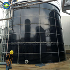 Atık su arıtma projeleri için GFS Silindrik Çelik Su Tankı