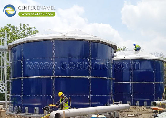AWWA D103 Tasarım Standartı ile Güzel Görünüm ve Kolay Çıkarılabilir Atık Su Depolama Tankları