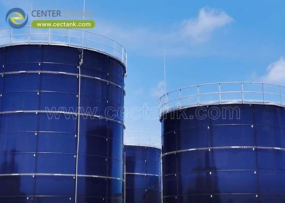 Kısa Yapım Dönemi Tarım Digestörleri Tankları Olarak Boltlu Çelik Tank