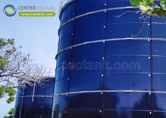 Center Enamel, Maden Suyu İşleme ve Depolama için Şişelenmiş Çelik Tanklar Sağlıyor