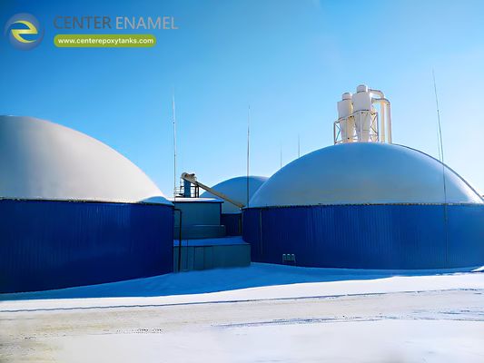 Sürdürülebilir Anaerobik Digester Projeleri İçin Maliyet Çözümlü Çift Membranlı Çatılar