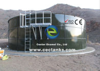 Beton veya cam füzyonlu çelik yangın su tankı, saha - monte sanayi su tankı