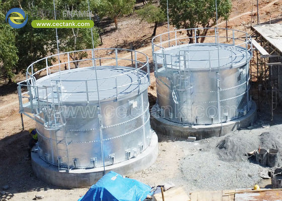 Balık Çiftliği için Daha Hızlı Kurulum Zamanı Galvanizli Çelik Tank: Akvakültür Verimliliğini Maksimize Etmek