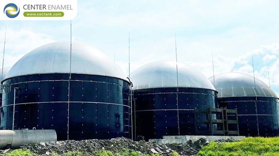 Cam Kaplı Çelik Biyogaz Depolama Tankları: Biyogaz Anaerobik Sindiriminde Devrim