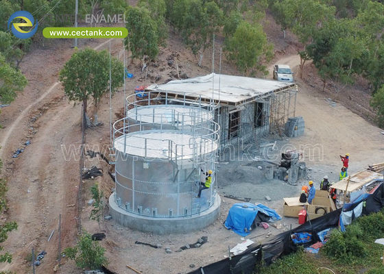 AWWA D103 Yangın Koruma Su Depolamaları için Standart Galvanizli Çelik Tanklar