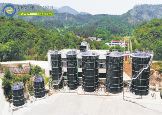 200AWWA Standartlarına uygun olarak onaylanan, 000 galonlık çelişmiş çelik süzme depoları: Çöplük süzme yönetimi için ideal çözüm
