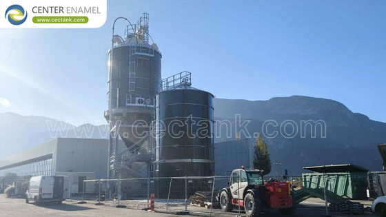 Mısır ve Tohum Depolamaları için Tahıl Depolama Silosları Olarak Camdan Çelik Tanklar: Tarım Verimliliği İçin İdeal Çözüm