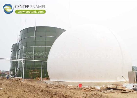 Merkezi Enamel ile cam kaplı çelik anaerobik sindirici tanklar
