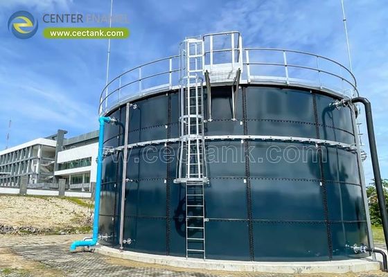 Alüminyum alaşımlı gölge çatıları ile çilingirli çelik içme suyu depolama tankları: Güvenli ve verimli su depolaması için nihai çözüm