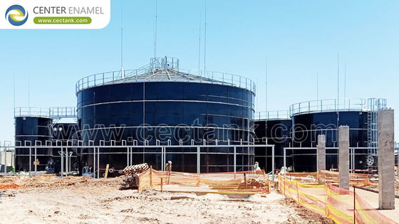 Cam kaplı çelik endüstriyel atık su depolama tankları: Endüstriyel atık su yönetimi için kalıcı ve güvenilir çözümler