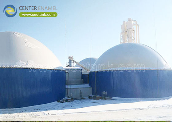 Merkezi Enamel: 60.000 m3'ye kadar büyük hacimli biyogaz depolama tankları ile endüstrinin lideri