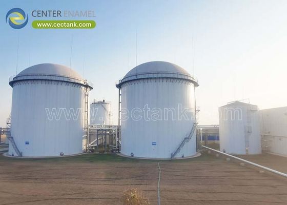 Center Enamel, özel kapasiteli çiftlik biyogaz depolama tankları sağlıyor