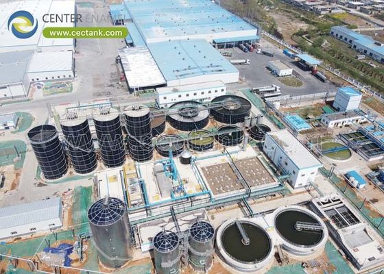 Çamur depolama tanklarının mühendislik tasarımı AWWA D103-09 ve EN/ISO28765:2011 standartlarını karşılar veya aşar.