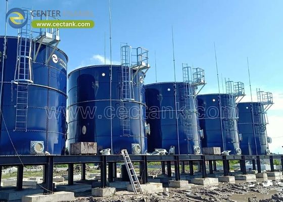 Çöplükler ve atık su arıtma projeleri için GLS Leachate Depolama Tankları