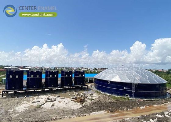 Belediye atık su depolaması için camdan çelikten füzyonlu su tankları: Sürdürülebilir atık su yönetimi için ideal çözüm