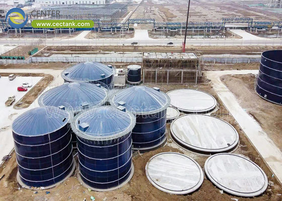 Atık su ve süzülmüş su toplama ve arıtma için cam kaplı çelik tanklar: Sürdürülebilir ve güvenilir bir çözüm