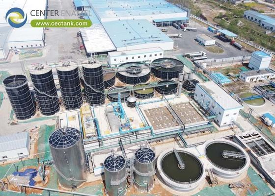 Atık su arıtma projeleri için çelişkili çelik endüstriyel su tankları: Center Enamel tarafından güvenilir bir çözüm