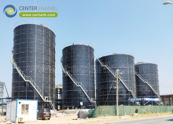 Merkezi Enamel Yüksek Kaliteli Üretim GFS Leachate Toplama Sistemleri için Leachate Tankları