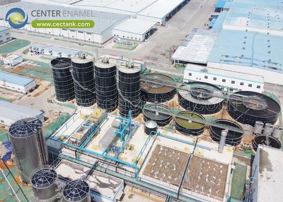 50000 Gallon GFS Atık Suyu Temizlemek İçin Boltlu Endüstriyel Atık Su Depolama Tankı: Endüstriyel Atık Su Yönetimi İçin Güvenilir Bir Çözüm