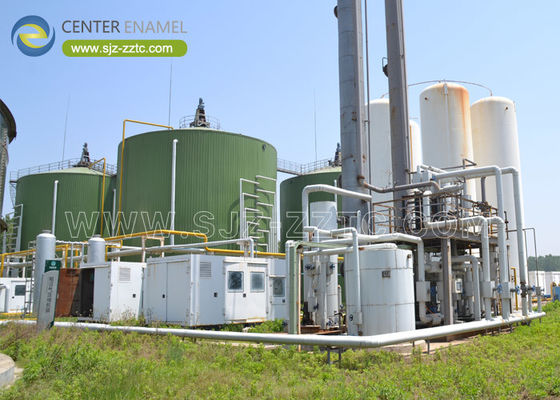 Center Enamel Afganistan Atık Su Arıtma Projesi İçin Anaerobik Digester Tankları Sağladı