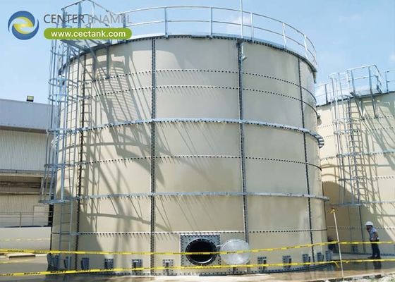 Center Enamel Endonezya İçme Su Projesi için Epoksi kaplı çelik tanklar sağlıyor