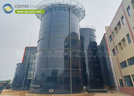 Merkezi Enamel: Gelişmiş Anaerobik Digester Tankları ile Tayvan Eyaleti, Çin için Sürdürülebilir Atık Su Çözümleri