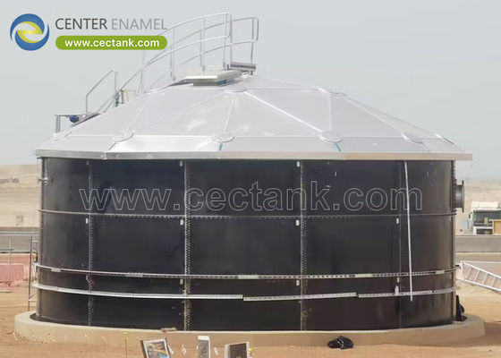 Center Enamel, Oman Ham Petrol Depolama Tankları için Alüminyum Kubbe Çatı Sağlayabilir