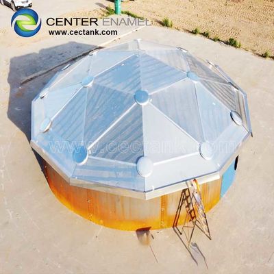 Center Enamel, Güney Sudan ham petrol depolama tankları için alüminyum kubbesi çatıları sağlayabilir