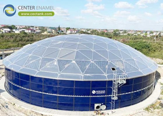 Merkezi Enamel Ekvator Gine Petrol ve Gaz Depolama Tankları için dış yüzen çatı sağlayabilir