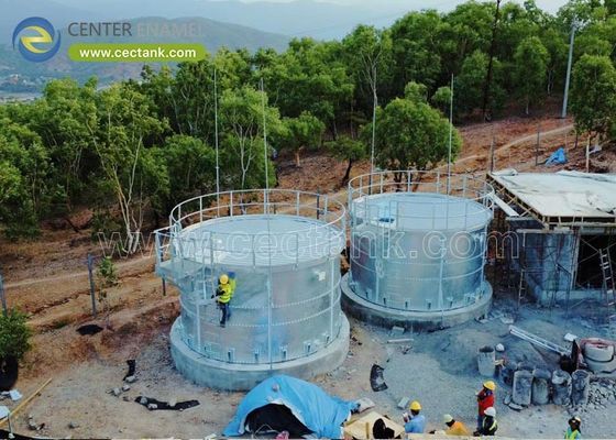 Çin Galvanizli Boltlu Endüstriyel Su Depolama Tankı Üreticisi
