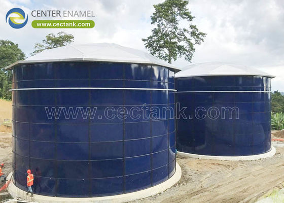 Merkezi Enamel Füzyon Bağlı Epoksi Tankı için Alüminyum Kubbe Çatı Sağlayabilir