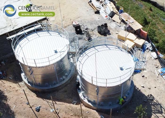 Tarımsal Pesticid Depolamaları için Kalıcı Galvanizli Çelik Tanklar