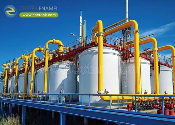 Uzun Ömürlü Merkez Emaye Kaynaklı Çelik Tanklar Ham Petrol Depolama için Rakipsiz Dayanıklılık ve Uzun Ömürlülük