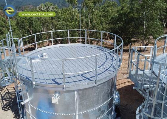 Besleyici sistemi için özel galvanizli çelik tanklar Su tankı koruma ve huzur sağlamak