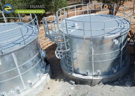 Çok Yönlü Galvanizli Çelik Su Depolama Tankları Dayanıklı ve Su Depolama İhtiyaçları İçin Çözüm