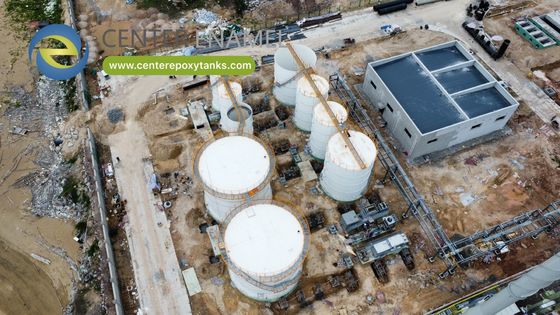 Yangın suyu için epoksi kaplı çelik bultlu tanklar: Özel yangın güvenliği kapama
