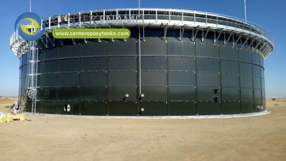 Çamur sindirimi için epoksi kaplamalı çelik bultlu tanklar: Anaerobik çamur azaltmada yardımcılar